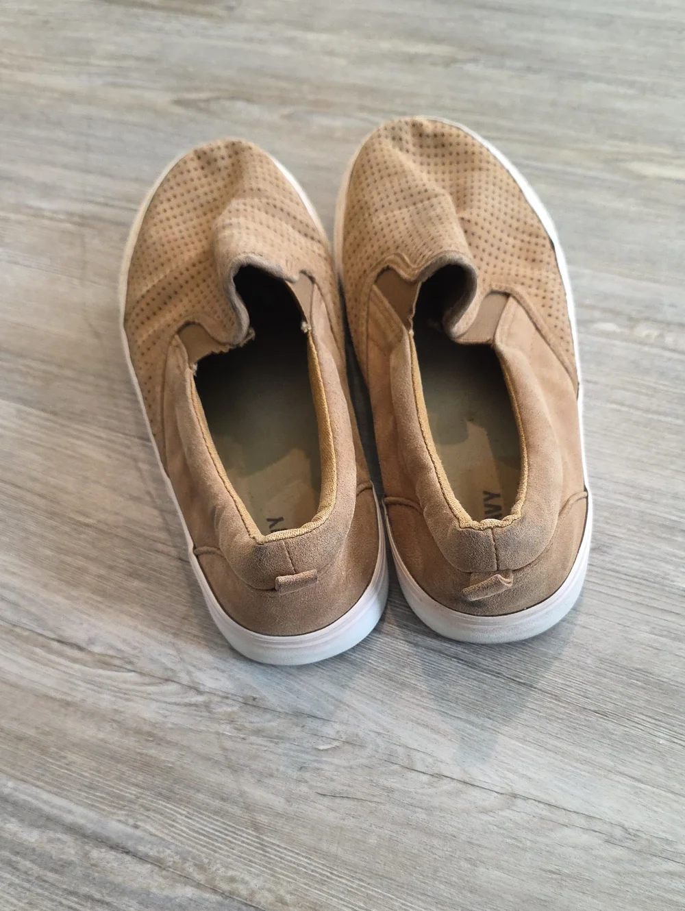 Old Navy Suede Slip On Shoes